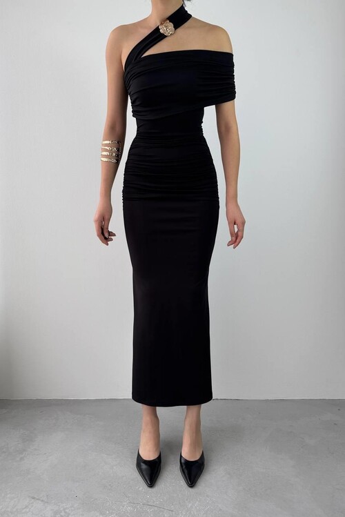 Reta Çapraz Omuz Elbise