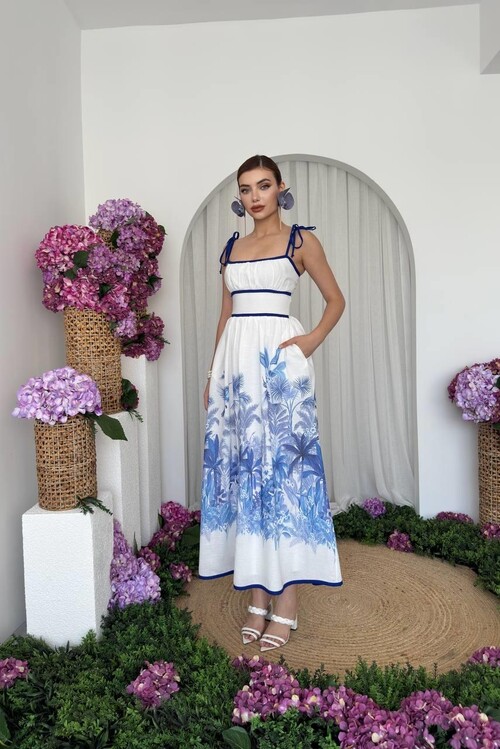 Rewe Cep Detaylı Elbise