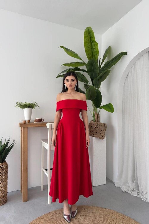 Stars Straplez Elbise