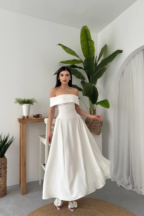 Stars Strapless Dress