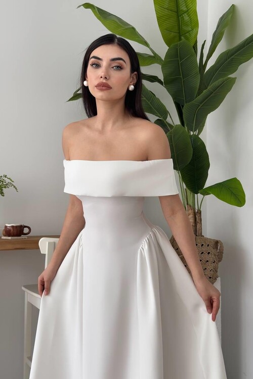 Stars Strapless Dress