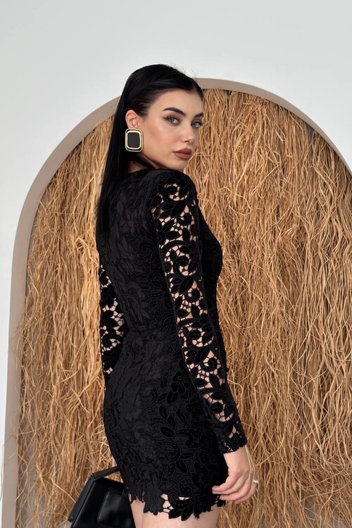 Suff Flower Detailed Dress