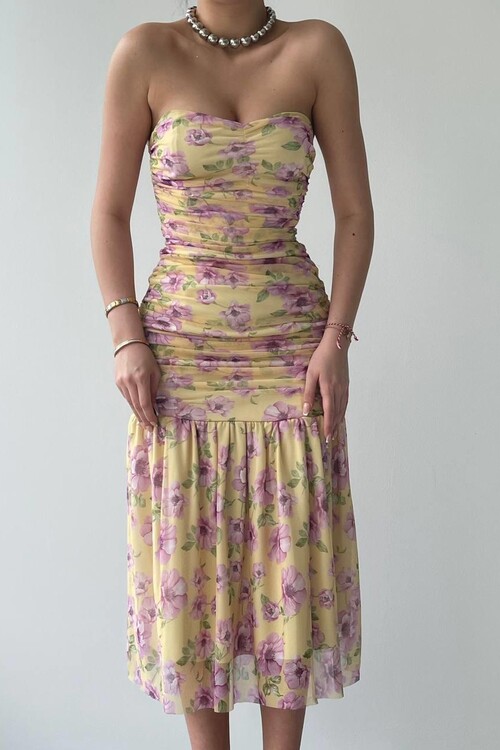 Talia Strapless Dress