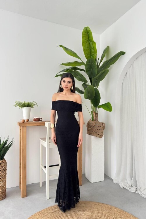 Uyef Straplez Elbise