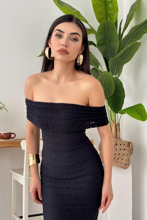 Uyef Straplez Elbise