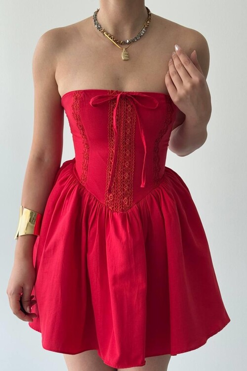 Walf Straplez Elbise