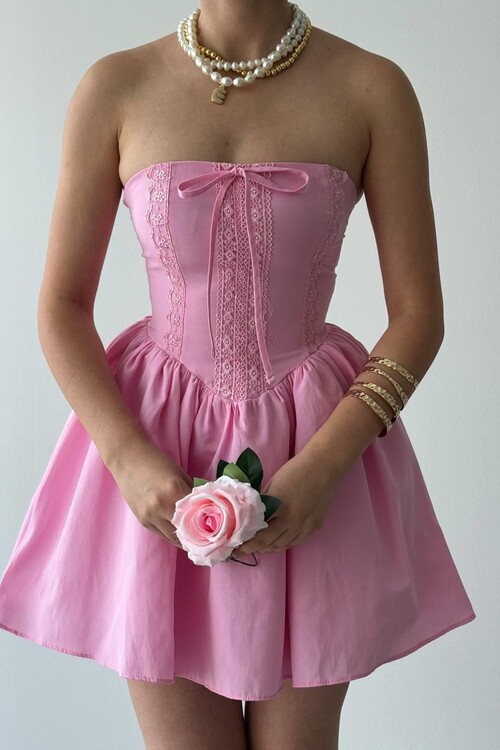 Walf Straplez Elbise