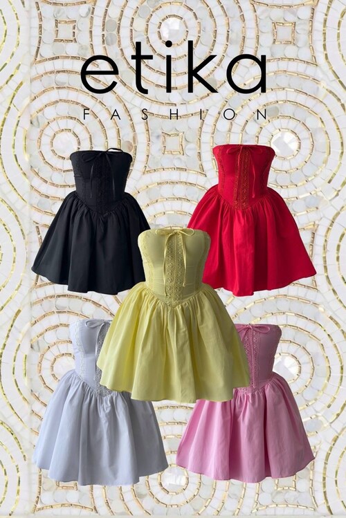 Walf Straplez Elbise