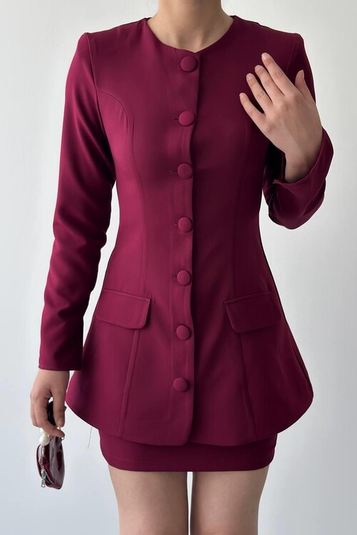 Wexle Düğme Detaylı Takım