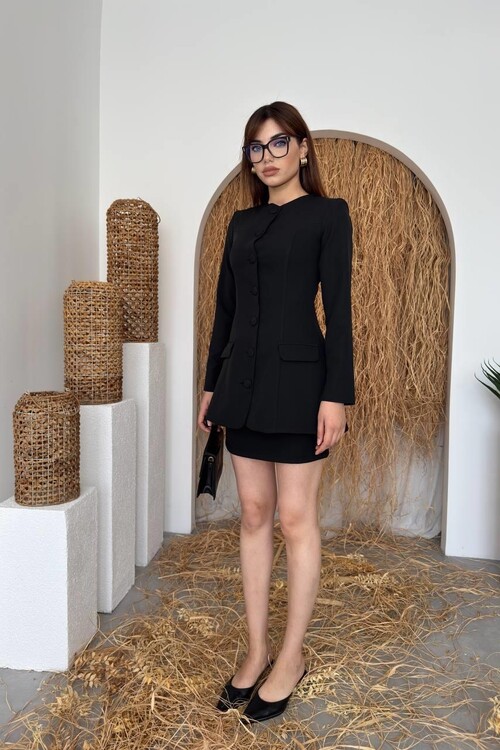 Wexle Düğme Detaylı Takım