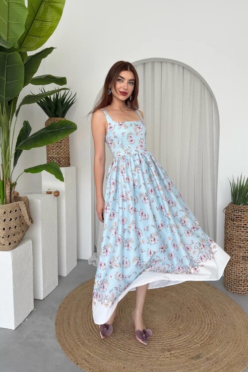 Yoa Cep Detaylı Elbise