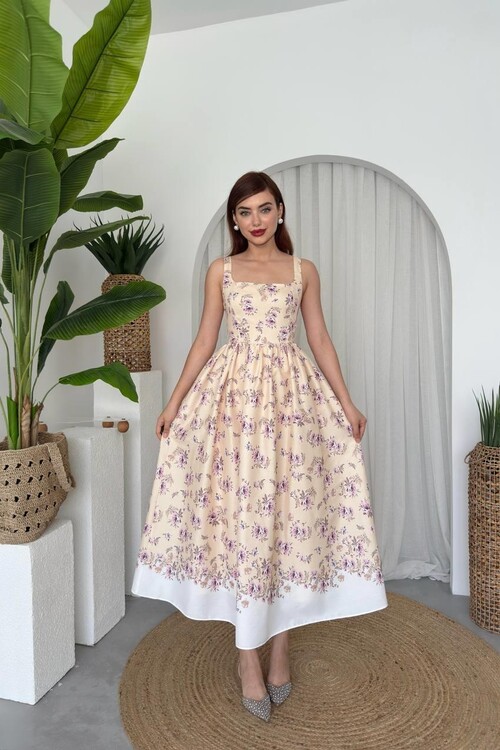 Yoa Cep Detaylı Elbise