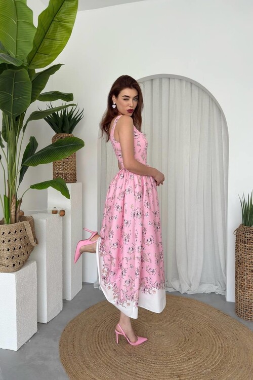 Yoa Cep Detaylı Elbise