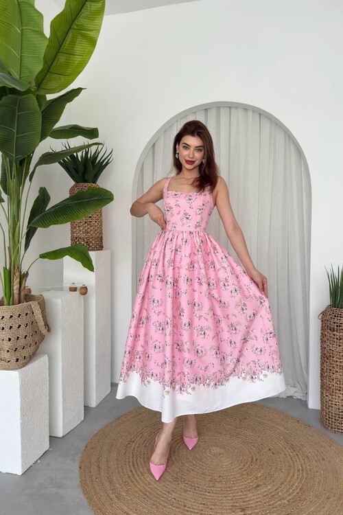 Yoa Cep Detaylı Elbise