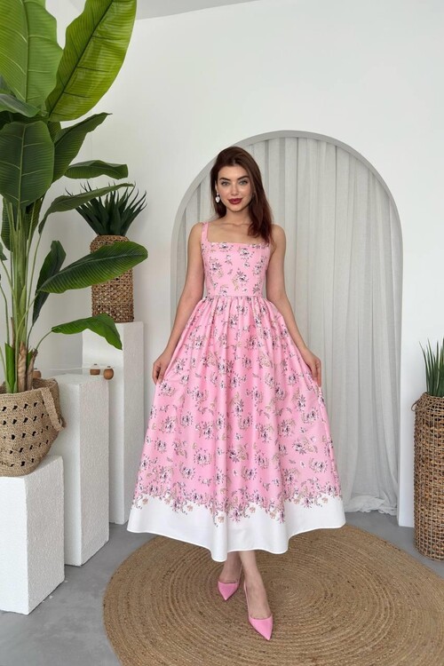 Yoa Cep Detaylı Elbise