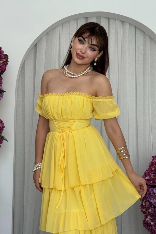 Zuzu Straplez Elbise