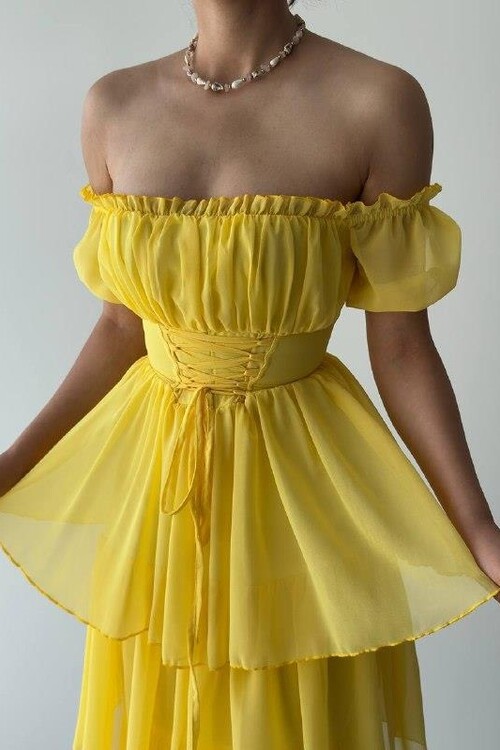 Zuzu Straplez Elbise