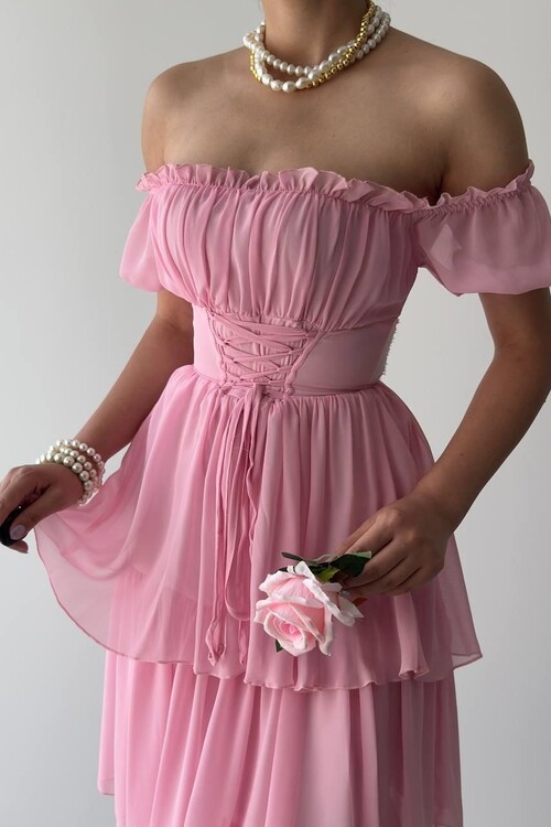 Zuzu Straplez Elbise