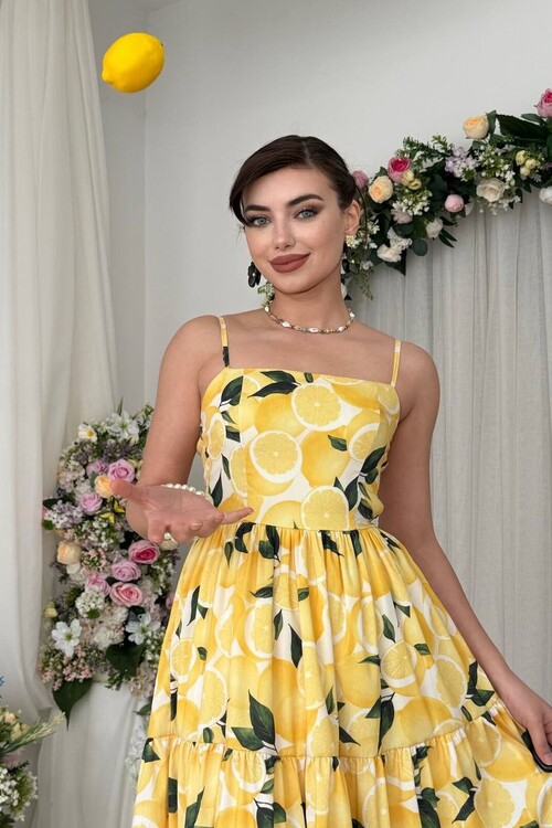 Acon Pattern Printed Dress