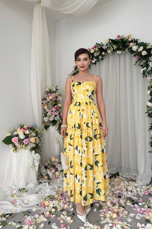 Acon Pattern Printed Dress