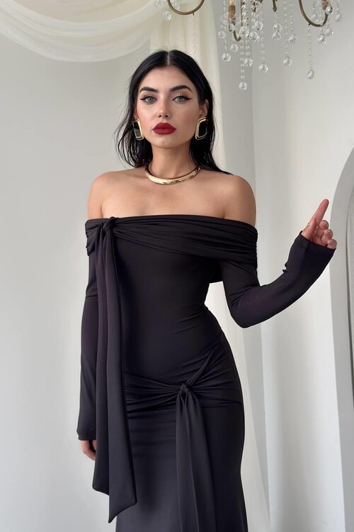 Adole Straplez Elbise