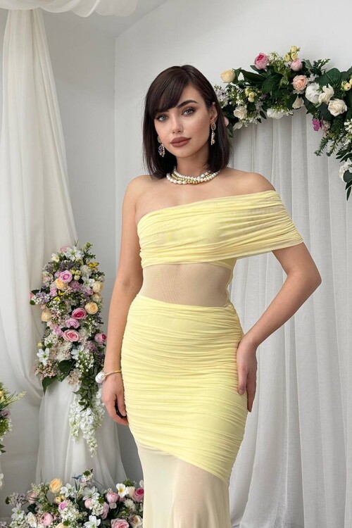 Bark Transparent Dress