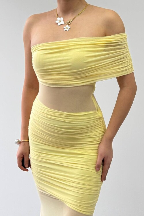 Bark Transparent Dress