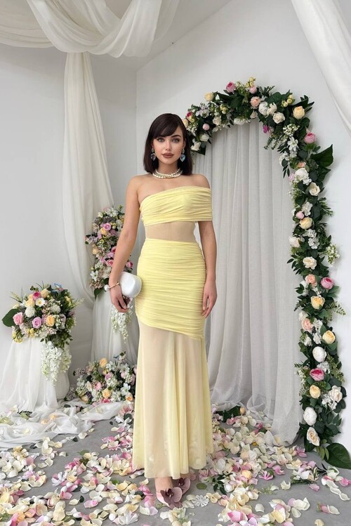 Bark Transparent Dress