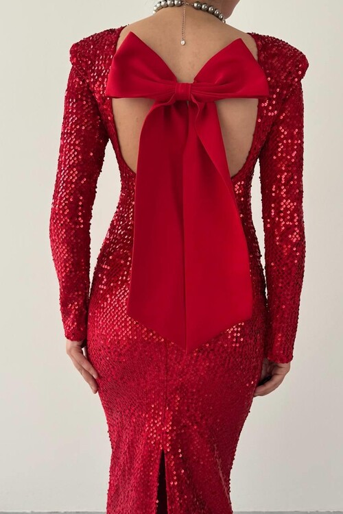 Beox Pul Payet Elbise