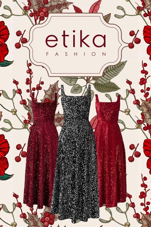 Dega Pul Payet Elbise