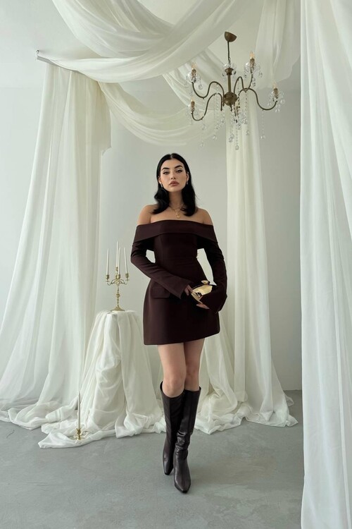 Devru Straplez Elbise