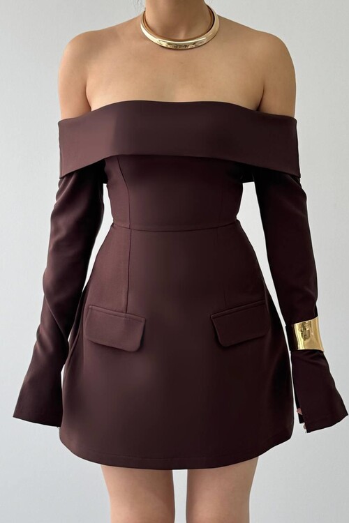 Devru Straplez Elbise