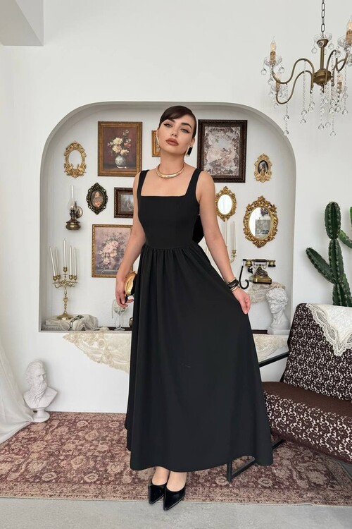 Dinas Dress with Bow Detail