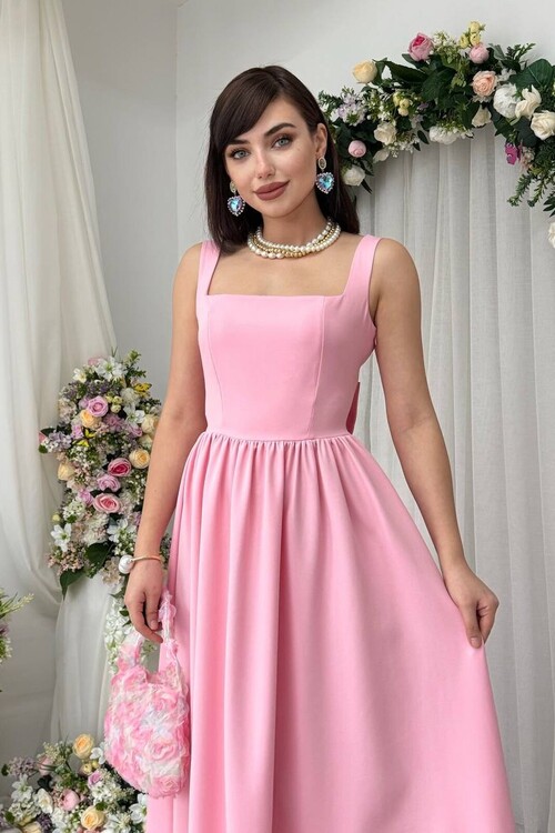 Dınas Fiyonk Detaylı Elbise