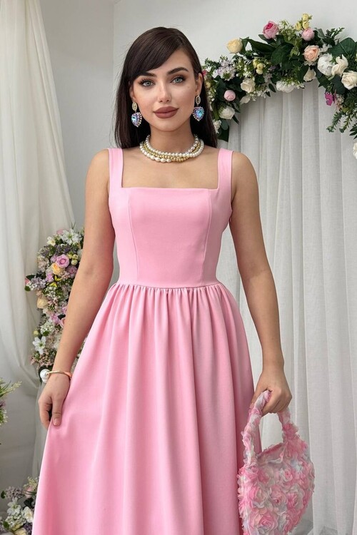 Dınas Fiyonk Detaylı Elbise