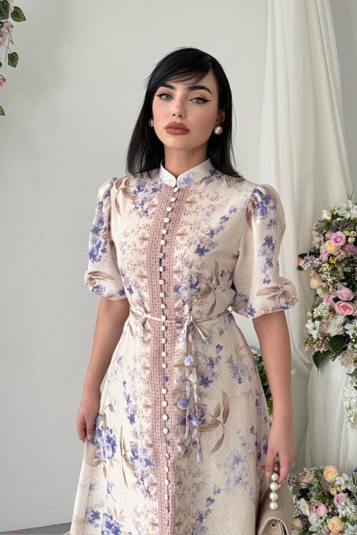  Eboy Dress with Belt Detail