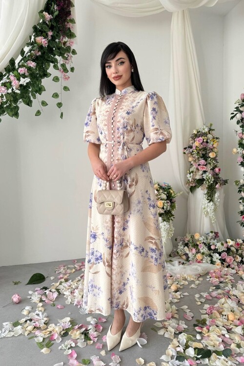  Eboy Dress with Belt Detail