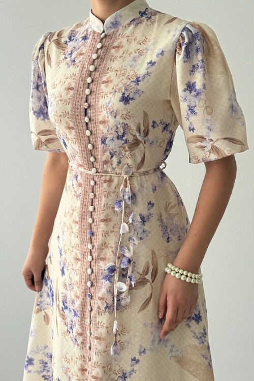  Eboy Dress with Belt Detail