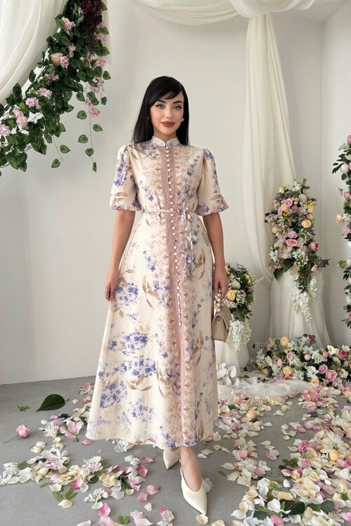  Eboy Dress with Belt Detail