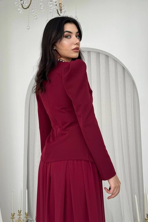 Elor Asimetrik Drapeli Elbise