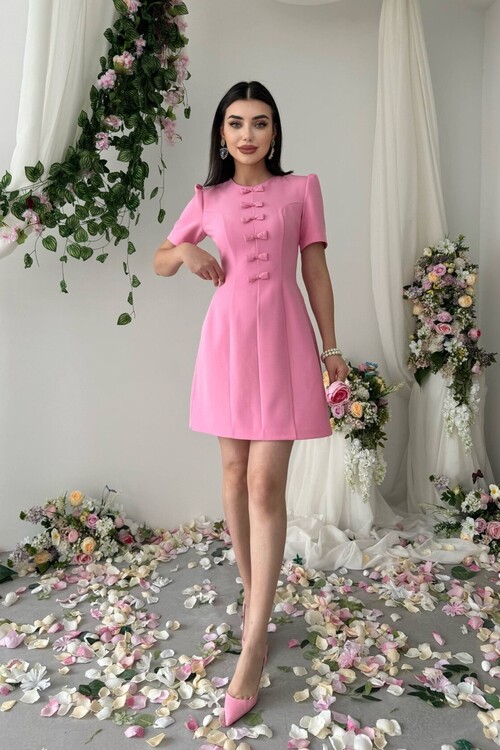 Evan Fiyonk Detaylı Elbise