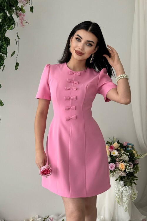 Evan Fiyonk Detaylı Elbise