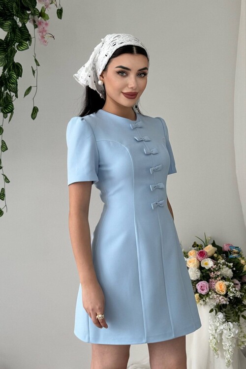 Evan Fiyonk Detaylı Elbise