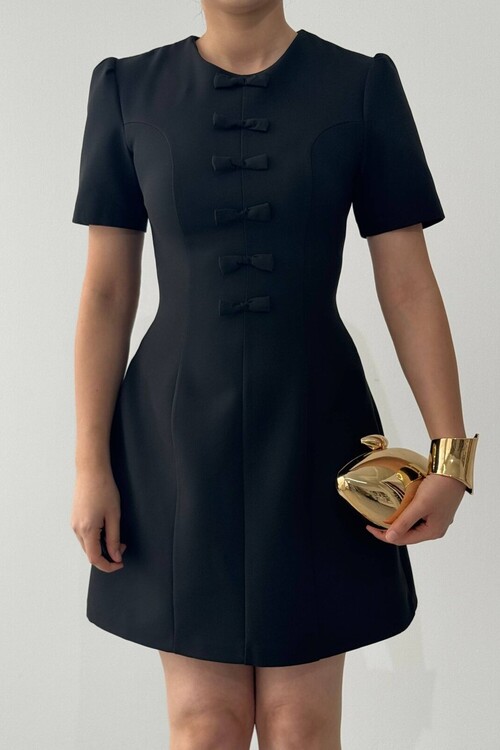 Evan Fiyonk Detaylı Elbise