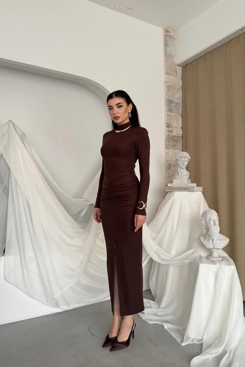 Ferya Büzgülü Elbise