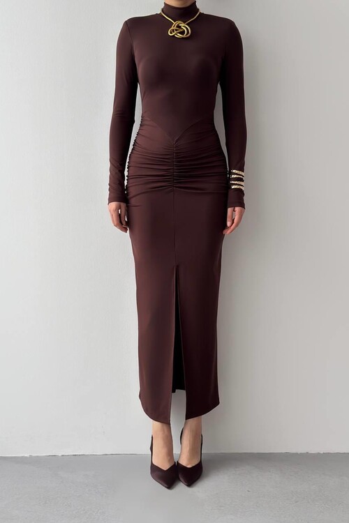 Ferya Büzgülü Elbise