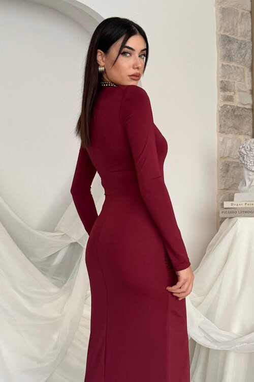 Ferya Büzgülü Elbise