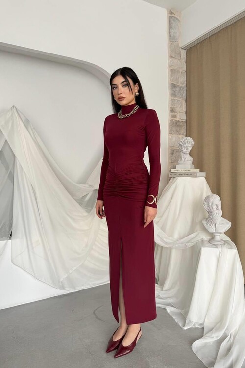 Ferya Büzgülü Elbise