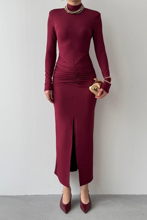 Ferya Büzgülü Elbise