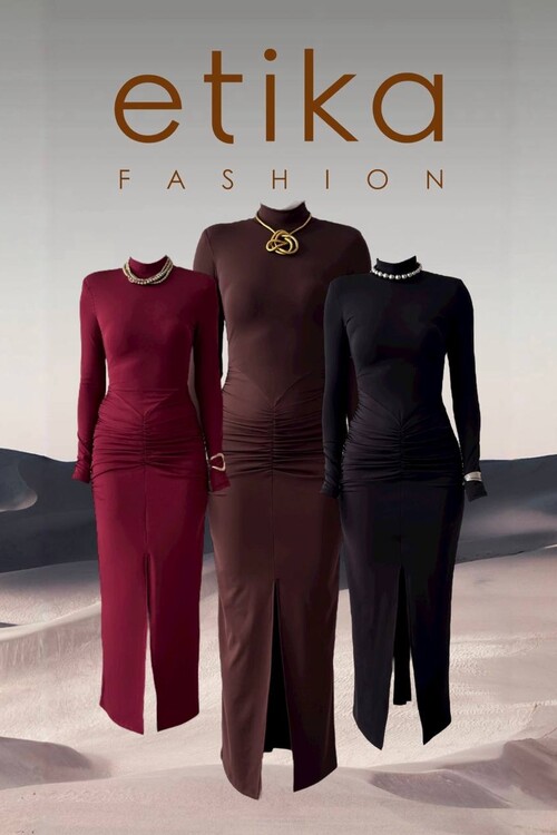 Ferya Büzgülü Elbise